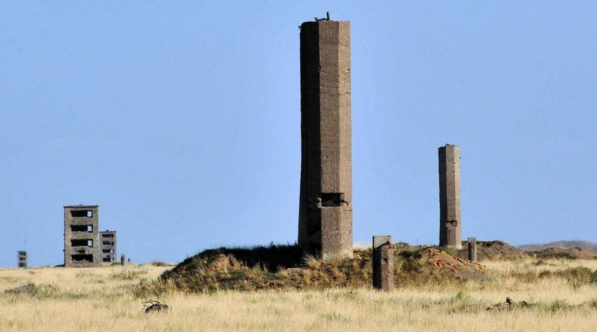 СЕМИПАЛАТИНСКИЙ ПОЛИГОН. ФОТО С САЙТА AFP