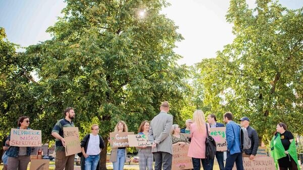    © Photo : Social media of Lietuvos žaliųjų partija