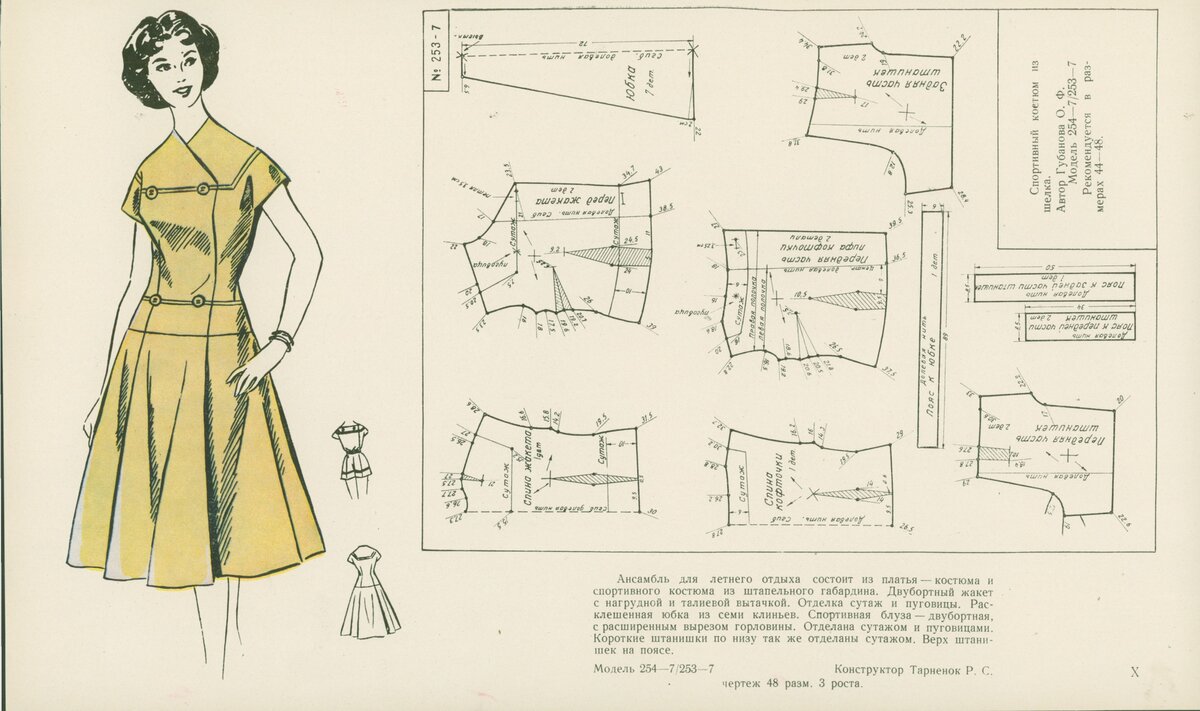 Выкройки в пдф формате. Модели платьев с выкройками и схемами. Модели одежды с чертежами кроя Ленинград 1971. Моделирование ретро платья. Ретро выкройки для женщин большого размера.