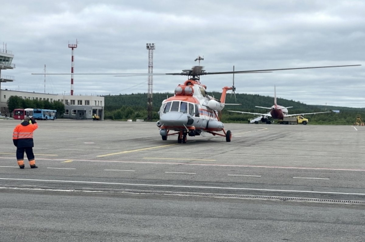   Мурманская область первой в стране получила самый современный вертолёт Ми-8