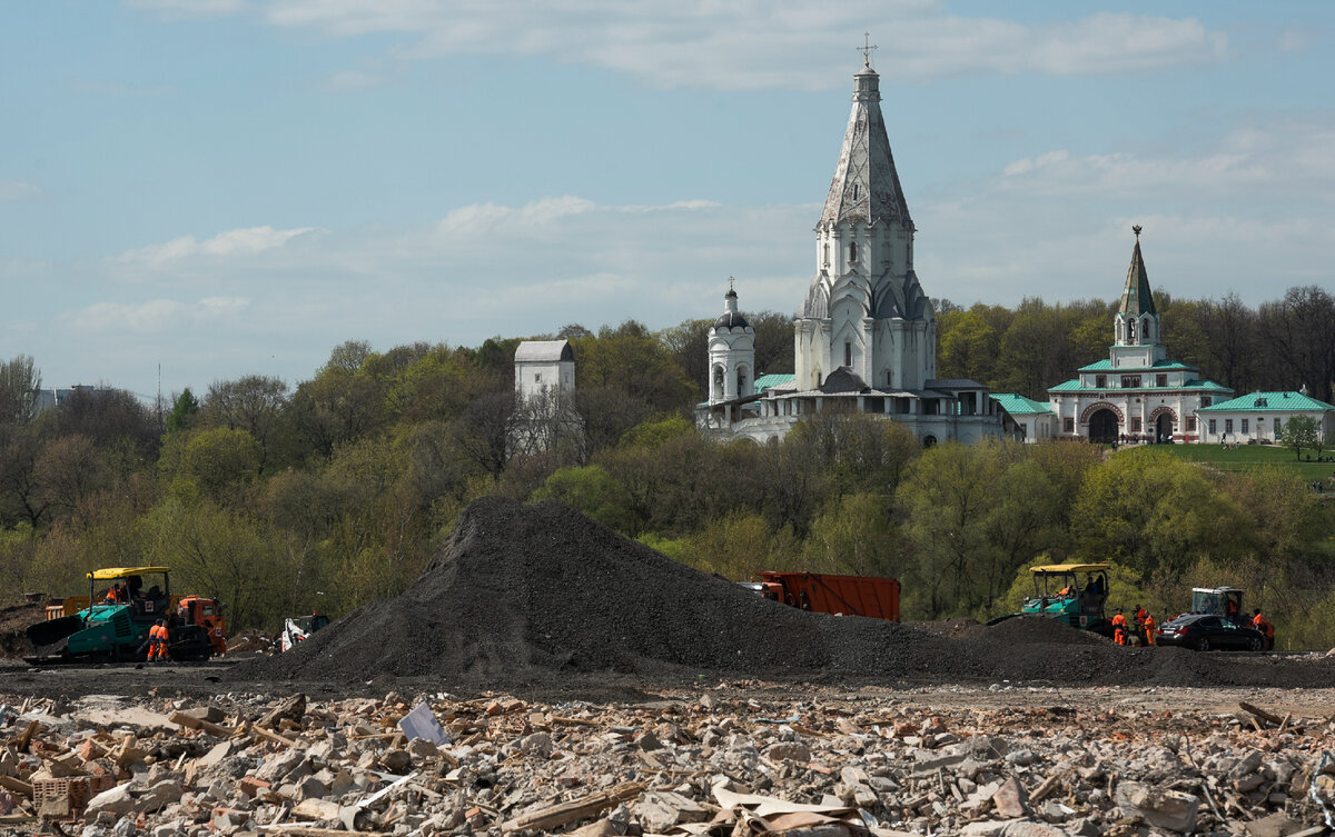 Весна 2023. Курьяновская пойма. Когда-то здесь был лес