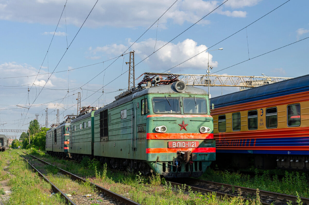 ВЛ10-1121 и ВЛ10-1135