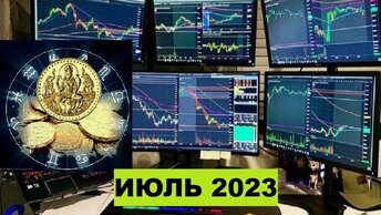 Фондовые июле 2023, рынки в. Астрособытия, основные.