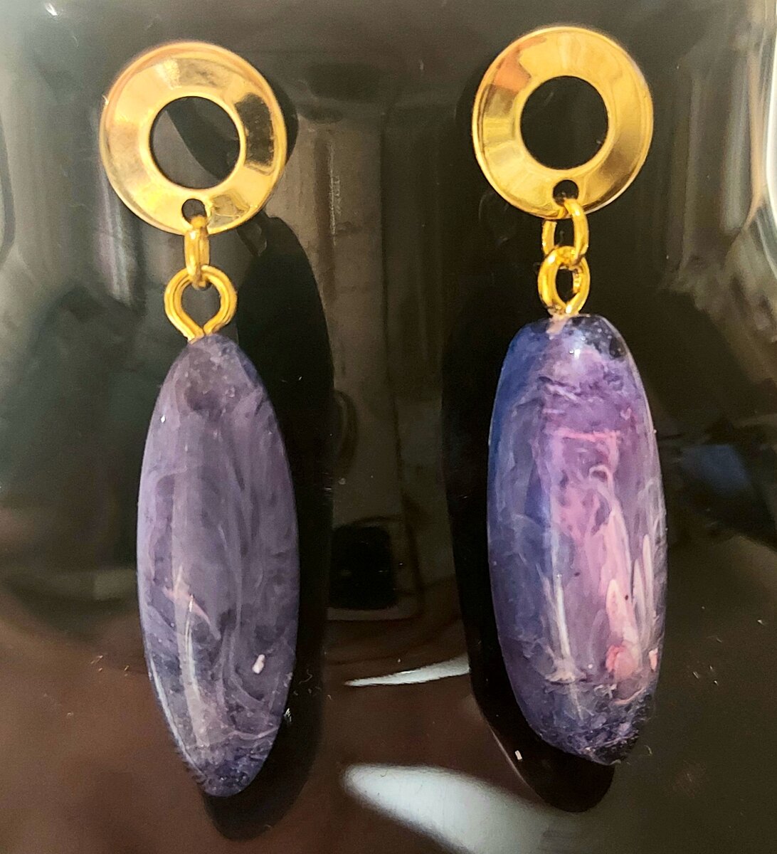 с разными красителями