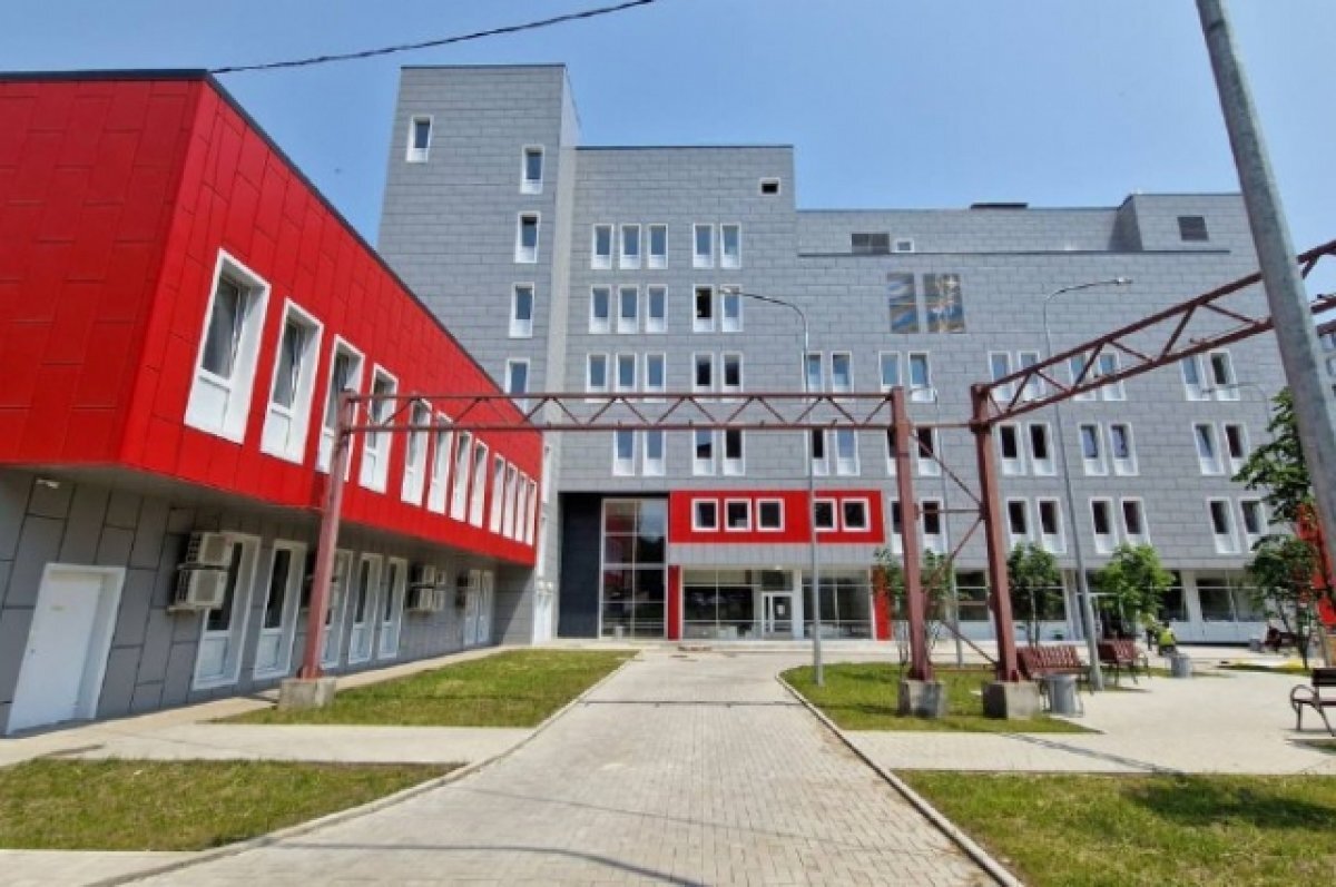    В Ростове реконструирован бывший роддом № 5 в Железнодорожном районе
