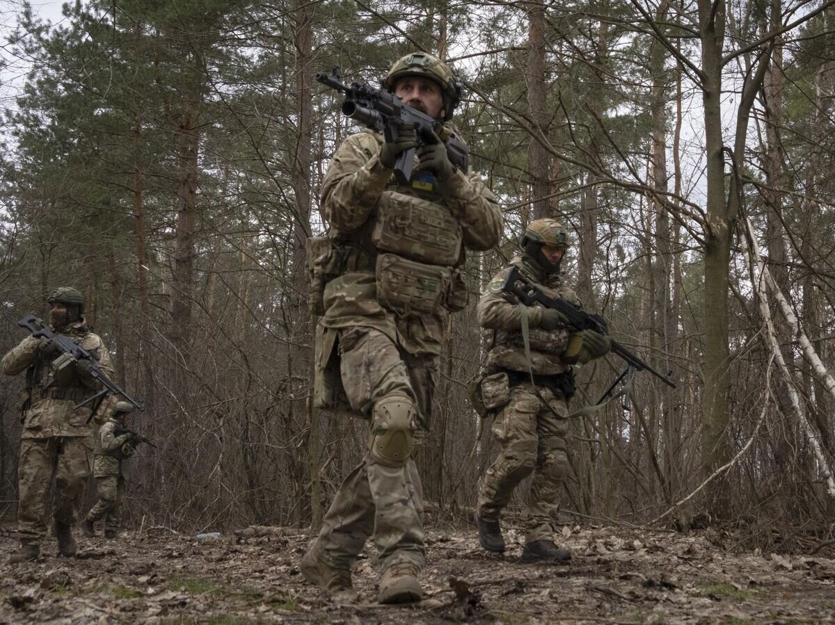    Украинские военные© AP Photo / Efrem Lukatsky