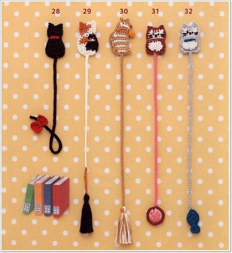 Закладки для книг "Котики"