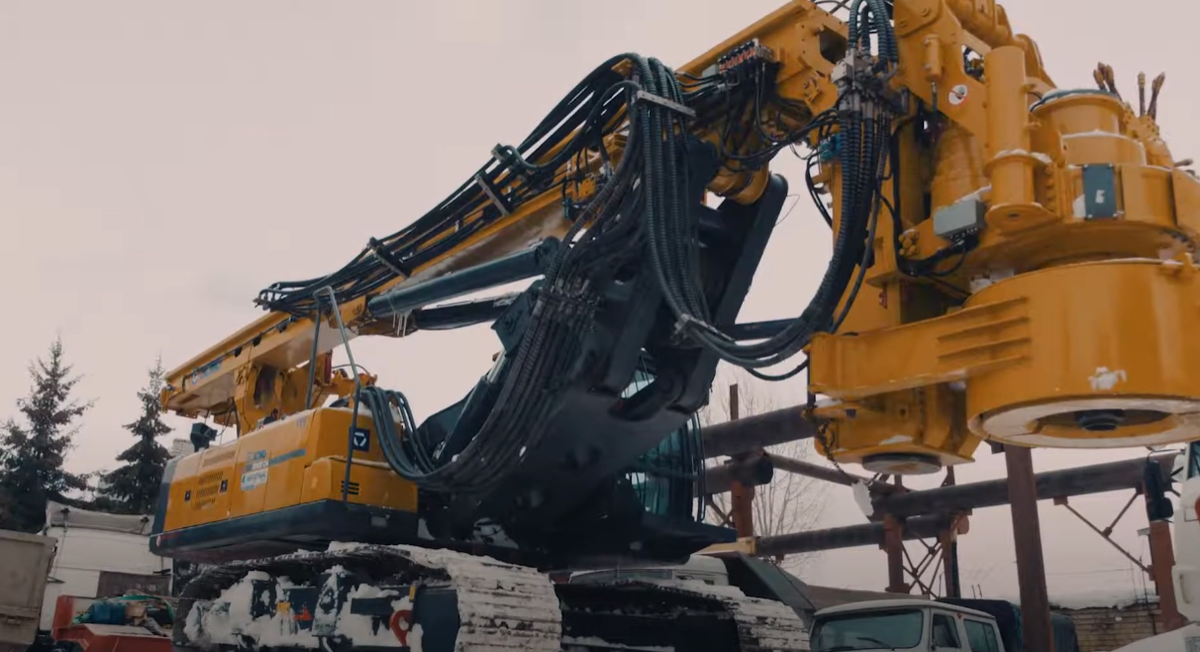 Грузоперевозка буровой установки XCMG