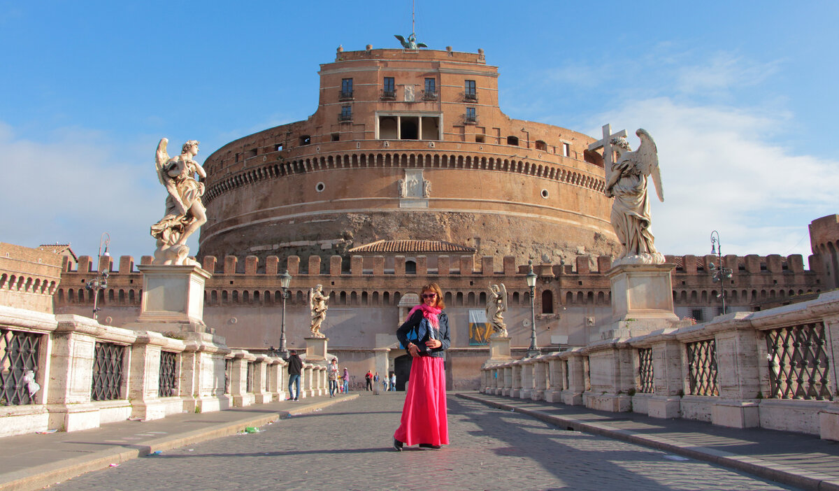 Всем привет из Рима! Это я - Марина в Риме!