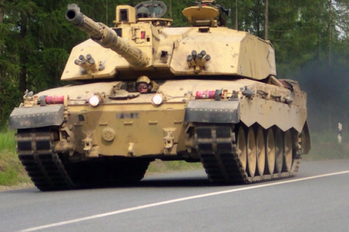    «Военный обозреватель»: танки Challenger 2 замечены в Запорожской области