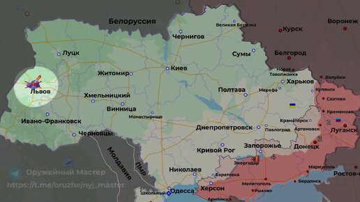 Ситуация на украине сейчас карта боевых действий