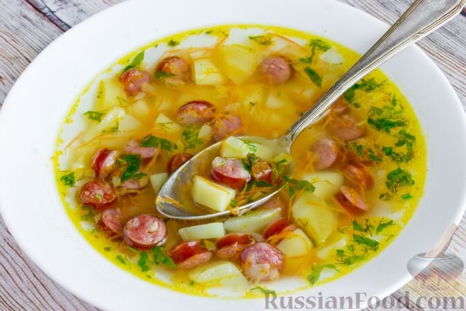 Простые и вкусные супы