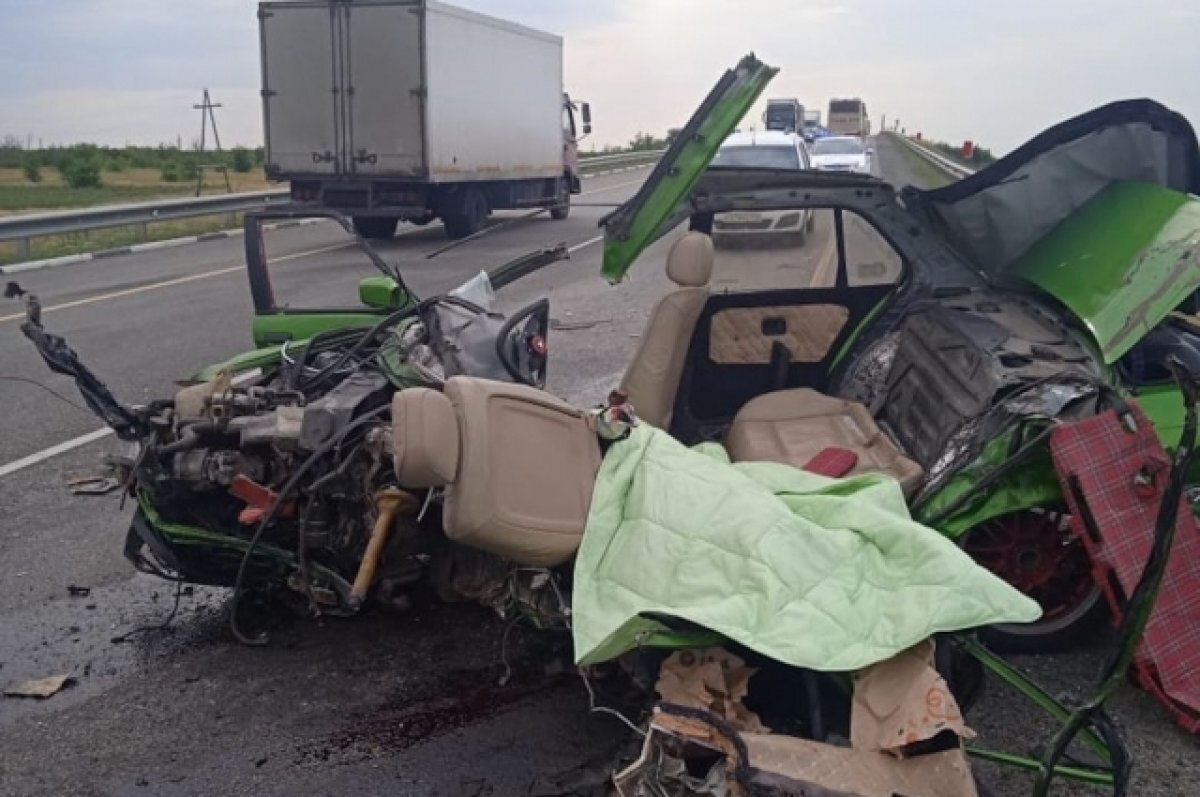    Водитель BMW скончался после ДТП с Iveco на трассе под Волгоградом