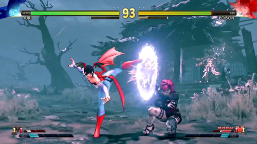 Juri vs Poison SF 5 Hallowen