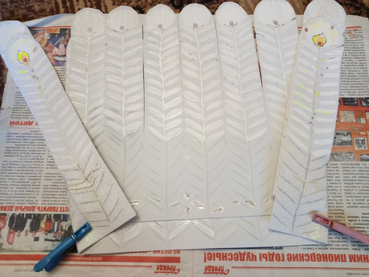 Ориби Каммпирр - Белые Крылья Ангела - процесс