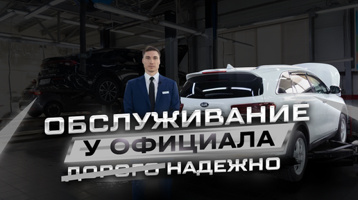 KIAБарс. Обслуживание у официала (дорого)? Надежно !