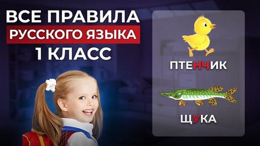 Tải video: Все правила русского языка 1 класса за 7 минут! Уроки русского языка для первого класса