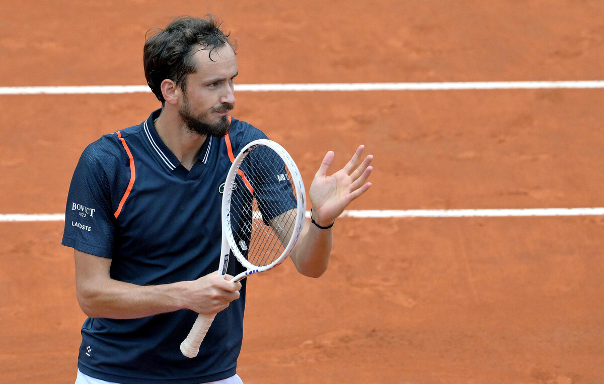    Даниил Медведев  EPA-EFE/ETTORE FERRARI