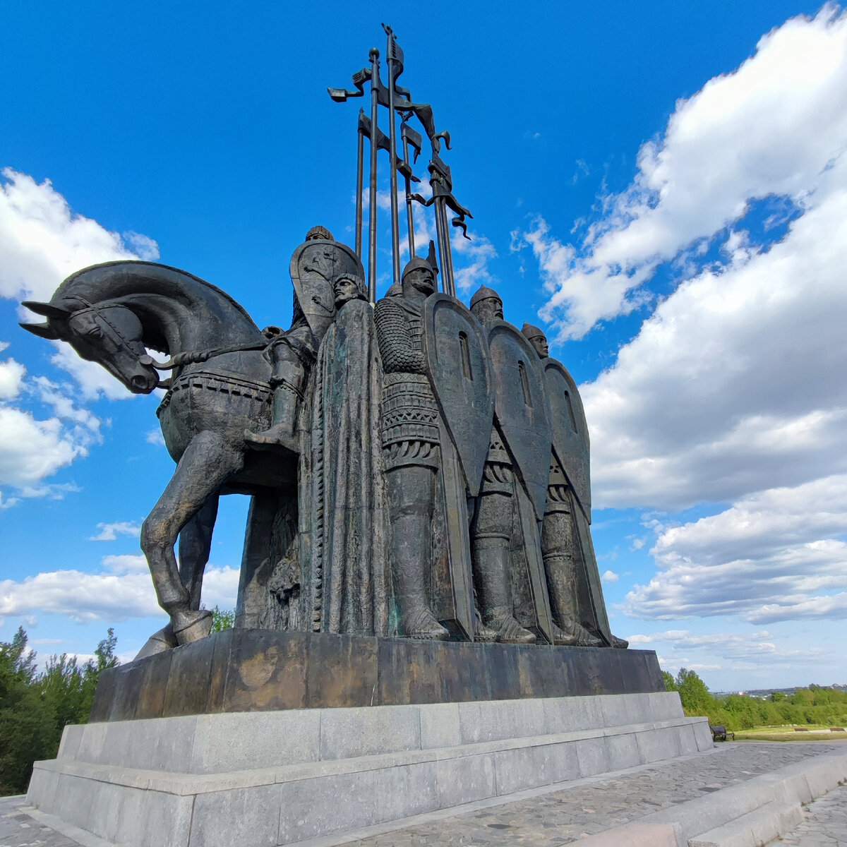 памятник "Ледовое побоище"