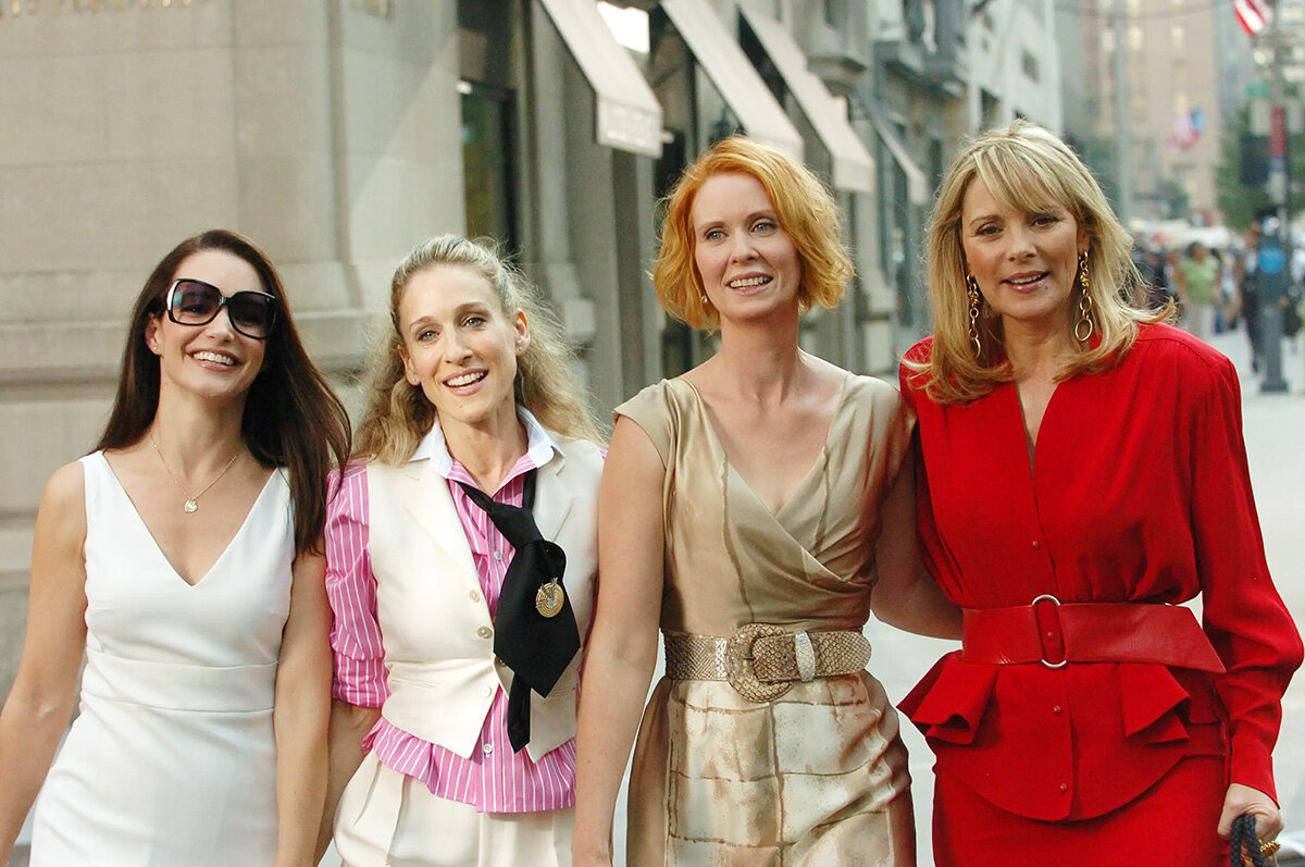 Киносериал "Секс в большом городе" легендарная четверка