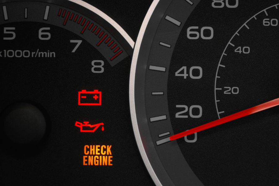 Горит Check Engine