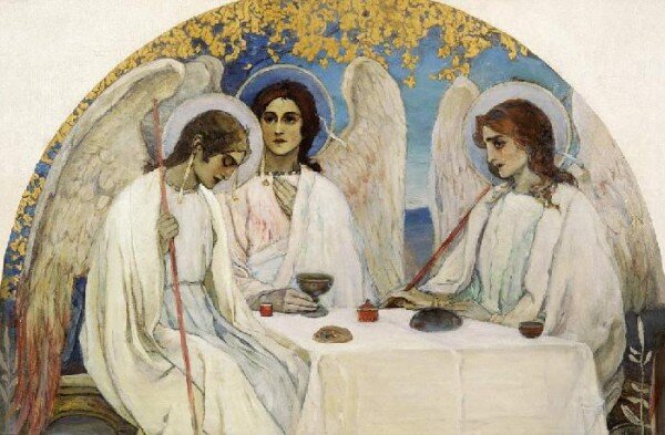 Михаил Васильевич Нестеров Холст, масло, бронза. 61 x 88. Костромской государственный объединенный художественный музей