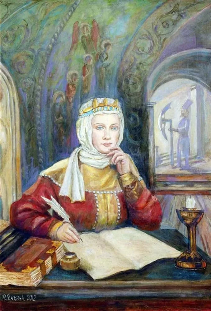 Женщина в средневековье на руси. Нэлла Генкина. Генкина Нэлла Александровна художник.