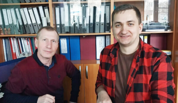    Андрей ОГОРОДОВ и Эдуард ГРИШКОВ