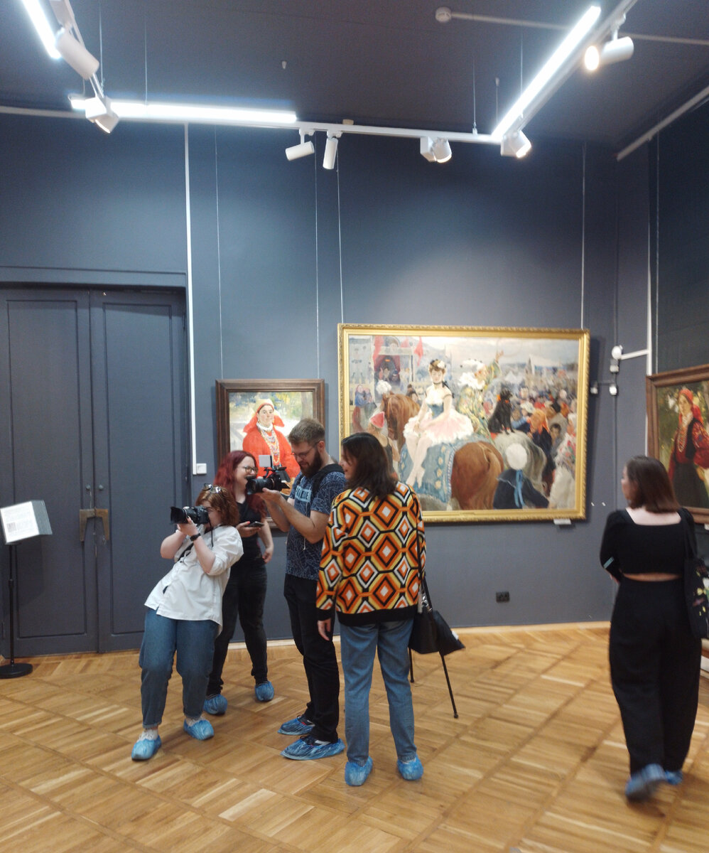 Выставка " Александр Бучкури и Елена Киселева "в Тульском музее изобразительных искусств.