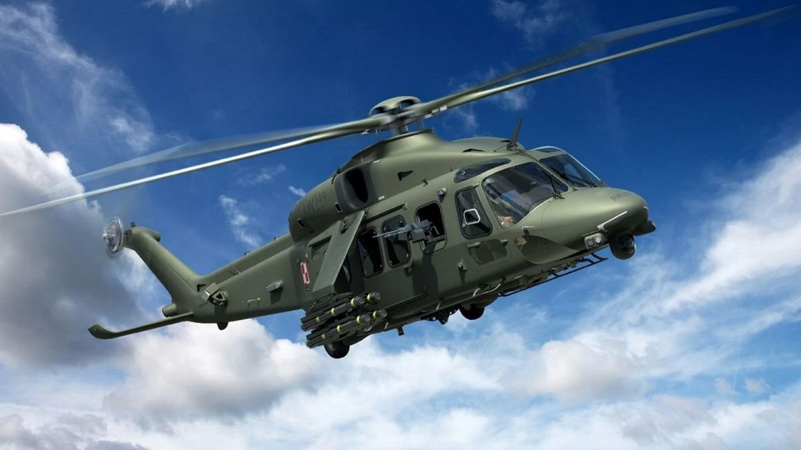 Многоцелевой вертолёт AW149. Изображение: Министерство обороны Польши