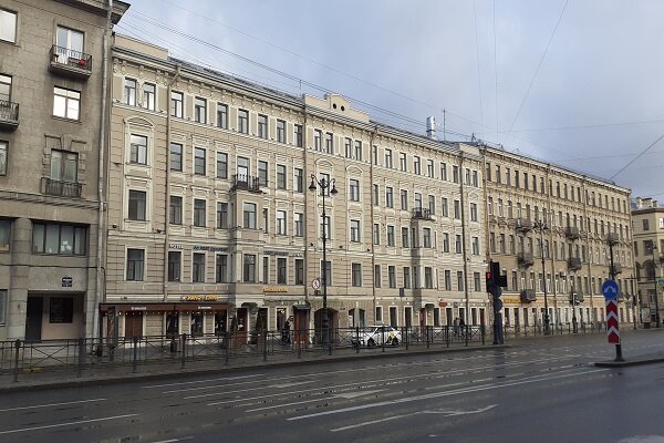 Санкт-Петербург. Наш отель на Лиговском проспекте. Фото автора