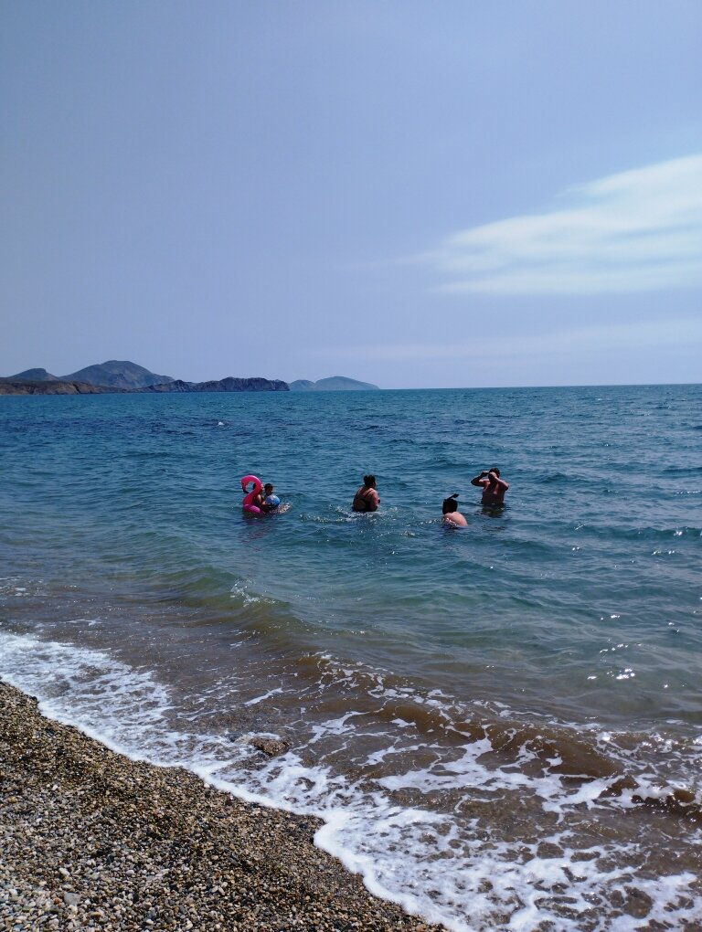 Сегодня на пляже. Фото автора канала