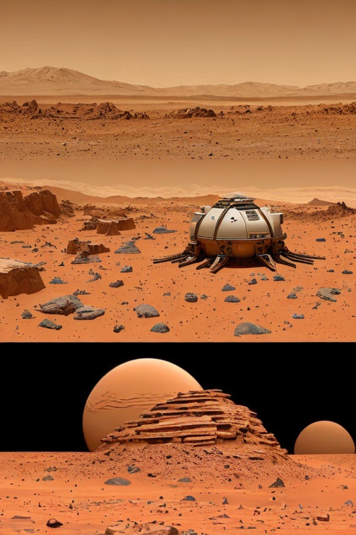 Вы будете жить в квартирах с видом на долину Валлес Маринерис, где сможете наблюдать за красивыми закатами и восходами