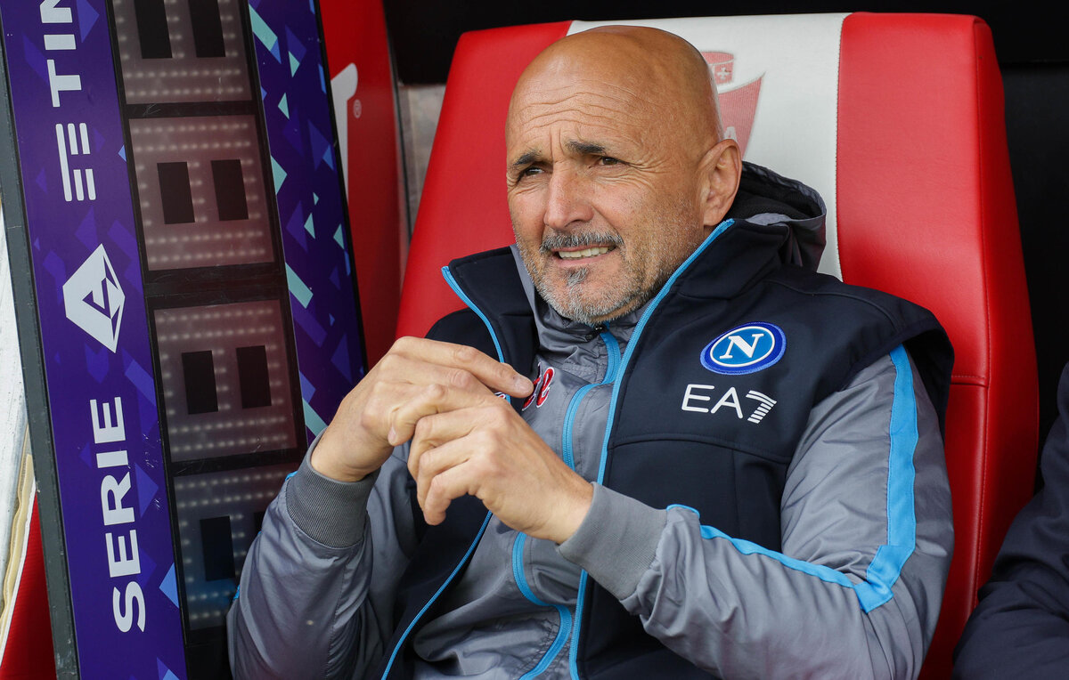    Главный тренер "Наполи" Лучано Спаллетти  EPA-EFE/Roberto Bregani