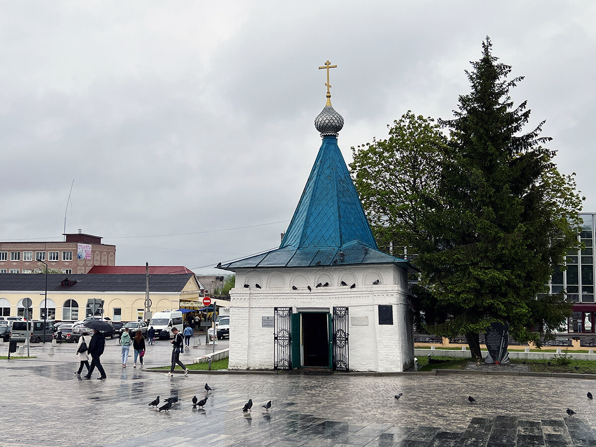 Кинешма. Часовня на месте битвы с поляками в 1609 году. Фото автора