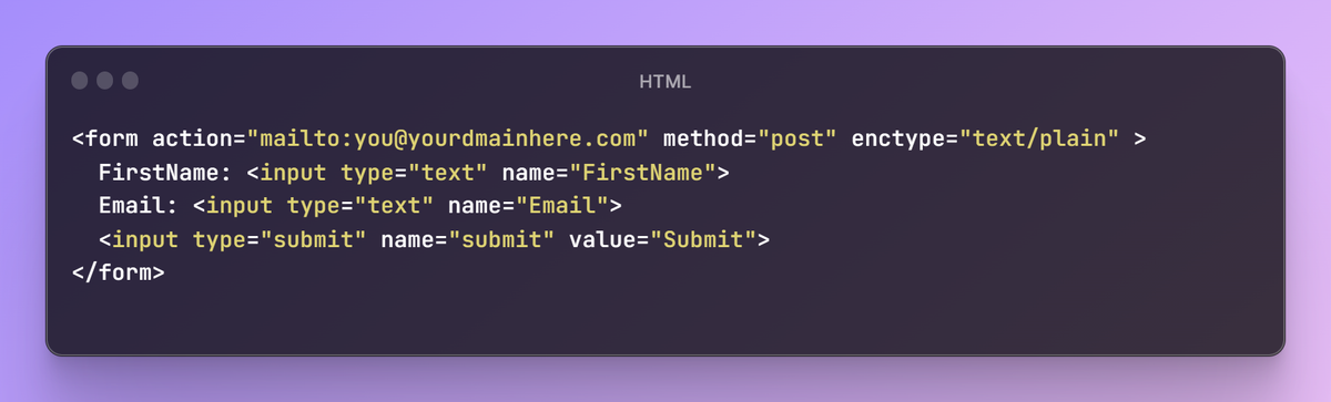 Фрагмент кода автора