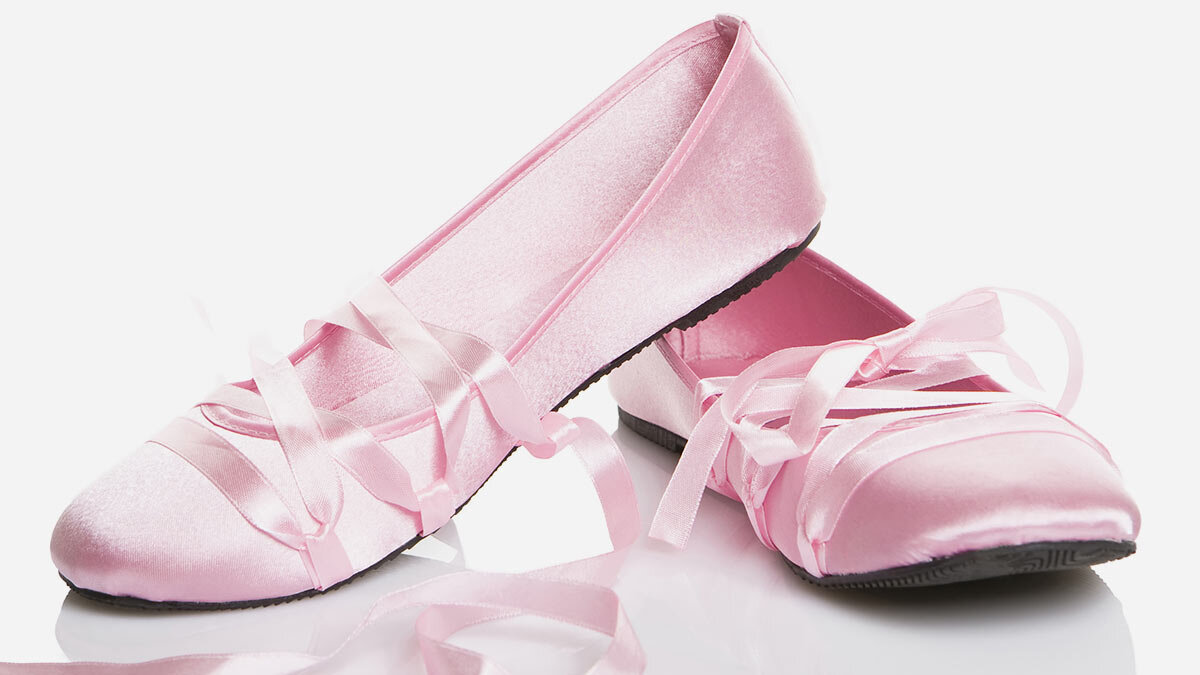    Атласные балетки Анастасия Романова