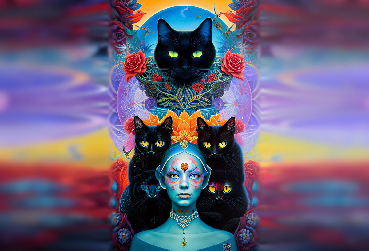 Чёрная кошка