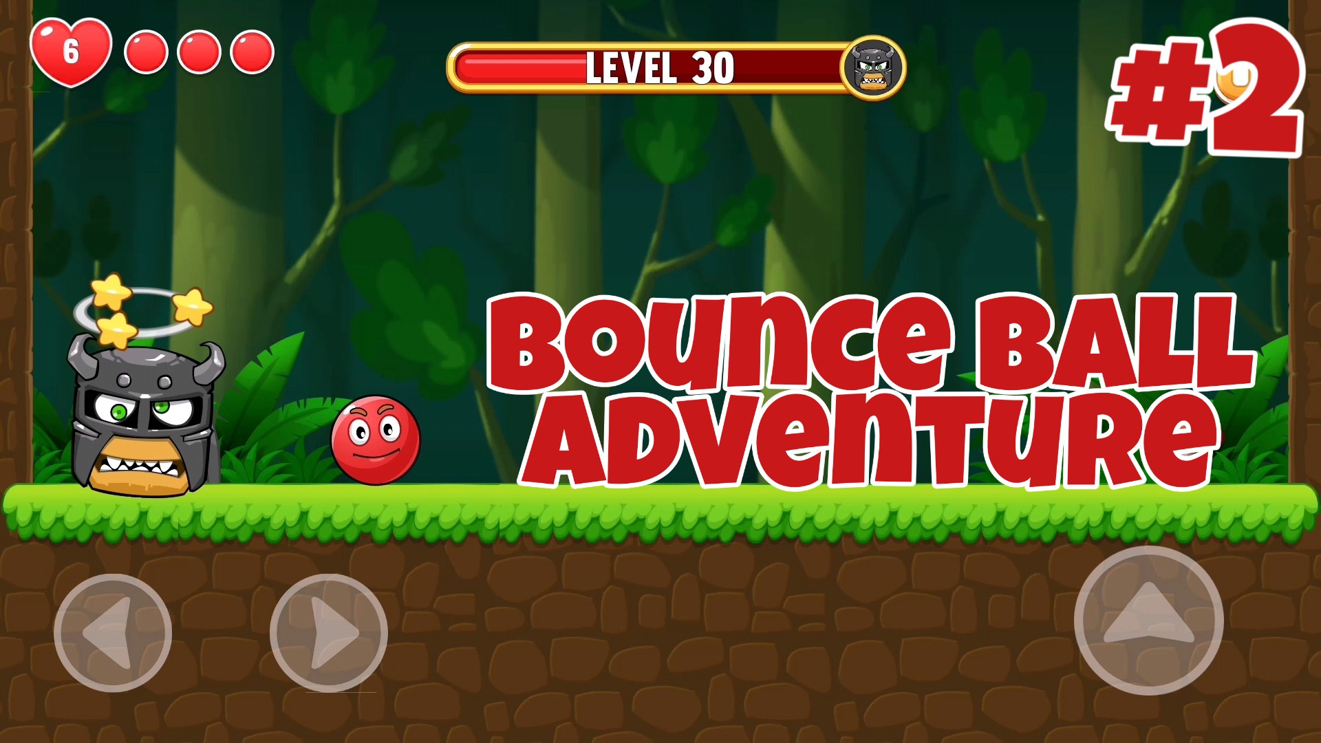 Red Bounce Ball Adventure Gameplay 2023. Прохождение 16 - 30 уровней.