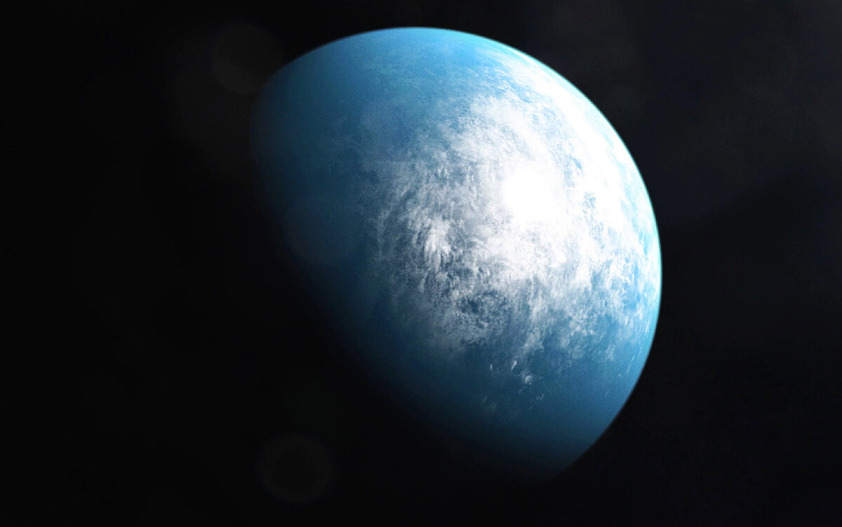 Экзопланета Kepler-438 b в представлении художника. Фото: NASA 