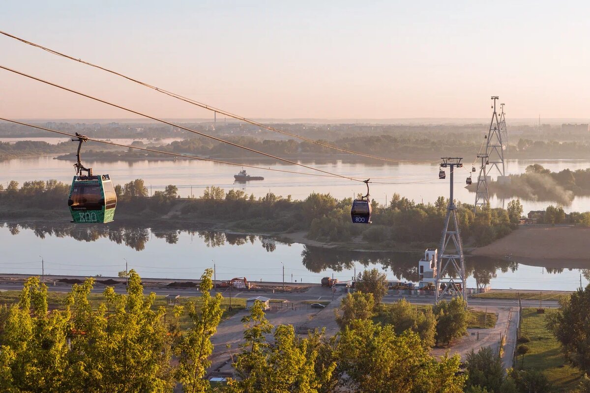 Виды с канатной дороги просто потрясающие