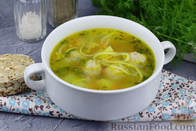 фарш мясной, вермишель, картофель, морковь, лук репчатый, желток, соль, перец чёрный молотый, зелень, масло растительное