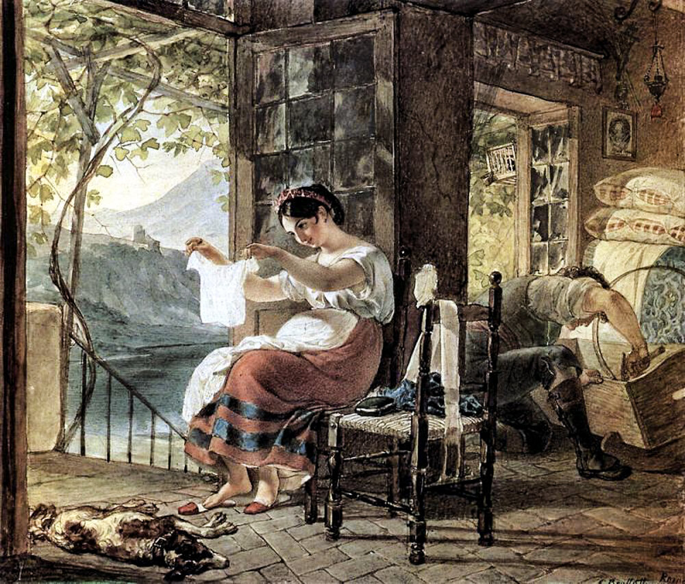 А. Карл брюллов русские живописцы. Брат карла брюллова. Бек. А.