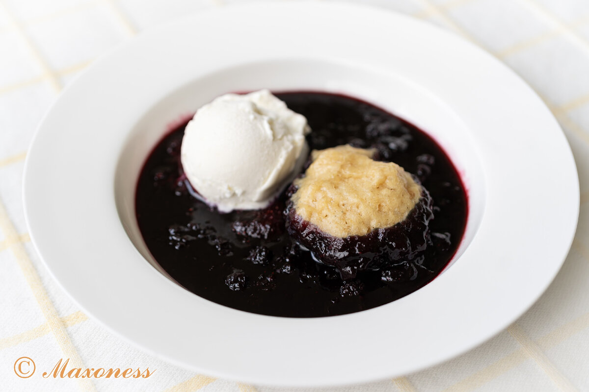 Сламп из разных ягод. Американская кухня