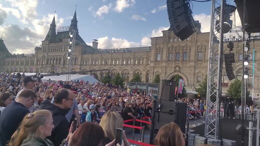 Закрытие книжной ярмарки на Красной площади