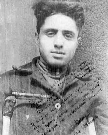 Деген И.Л. во время лечения в госпитале.