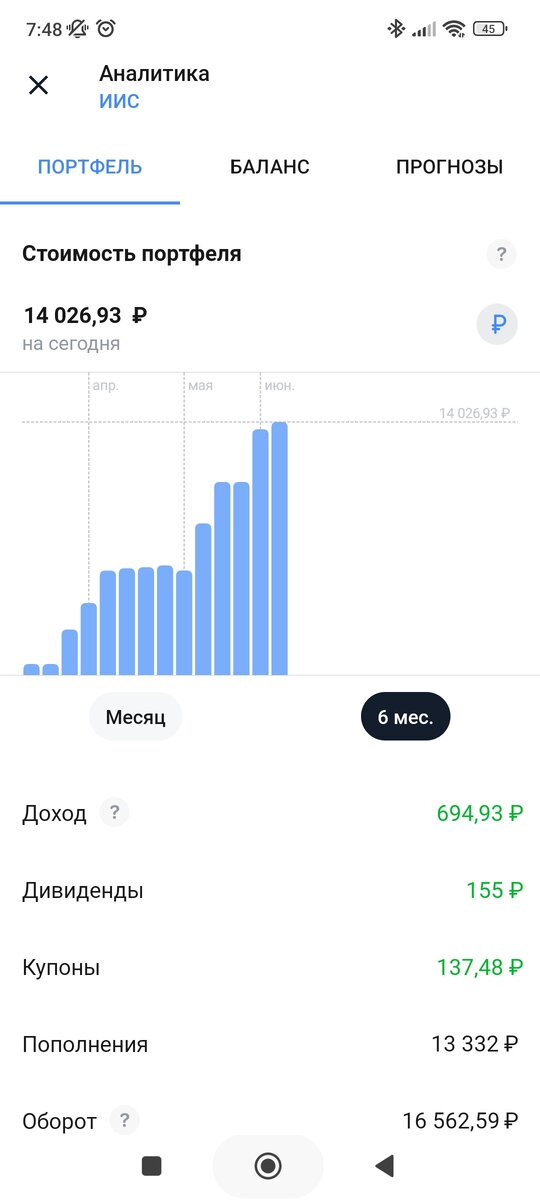 Растёт малышь) 