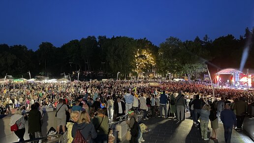 Светлогорск курортный в День города 10 июня 2023 года. Показываю как это было с живым звуком улиц, моря и праздника