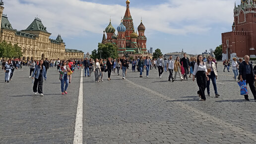 Смотреть москва красная площадь