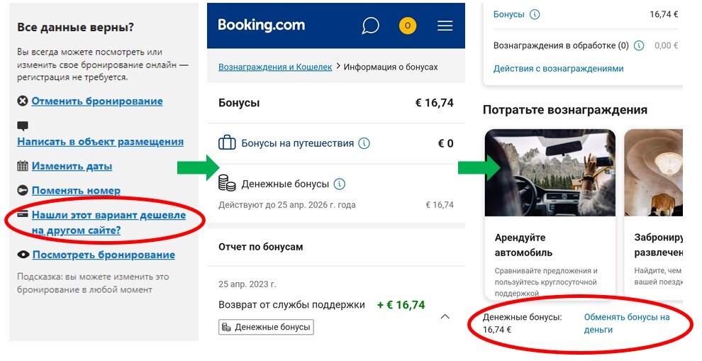 Примерный алгоритм действий